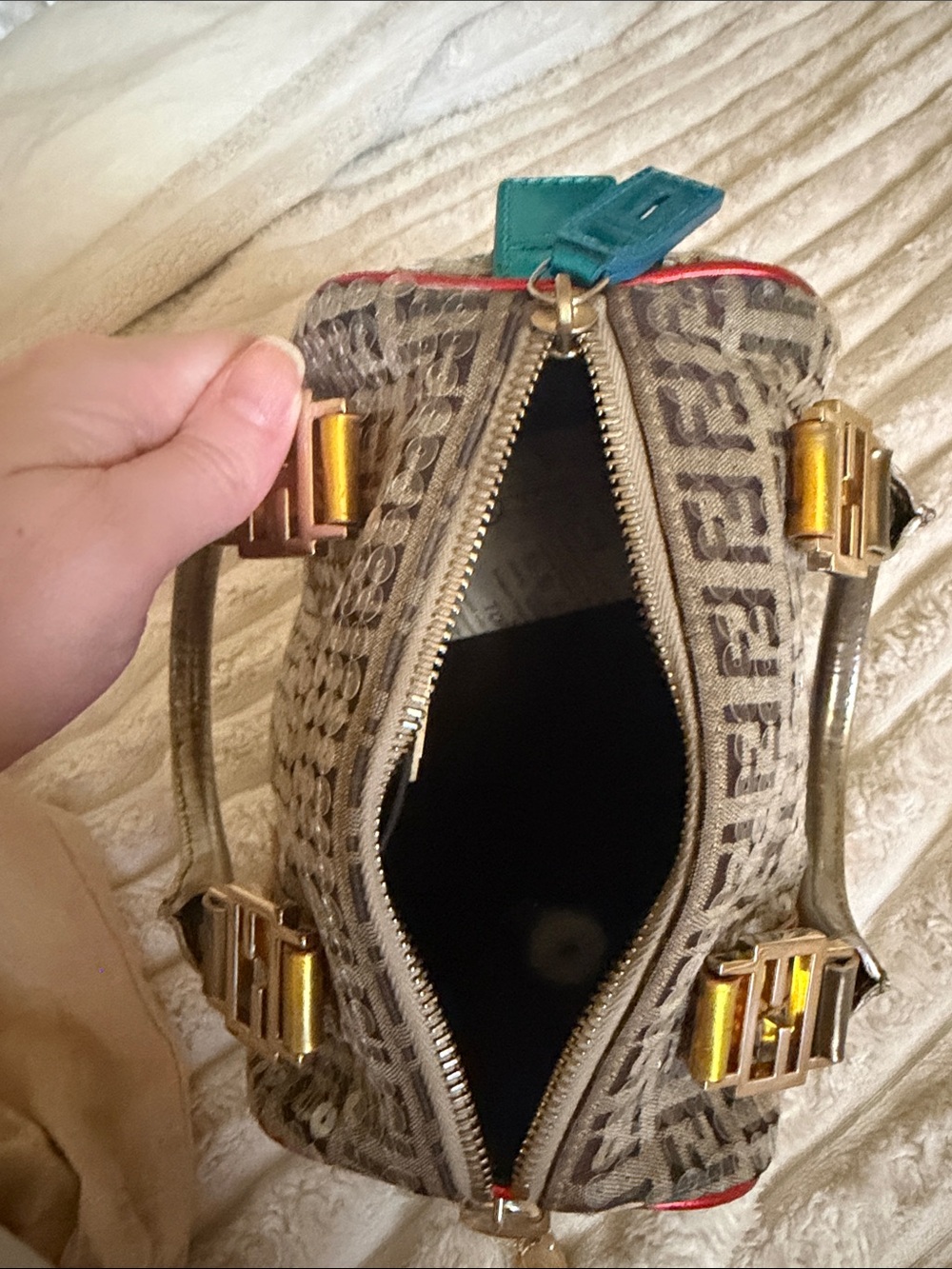 Fendi forever bauletto sequin bag - Picture 3 of 3